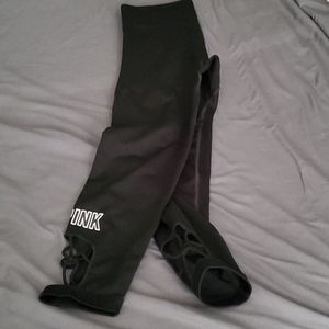 Women black Pink leggings